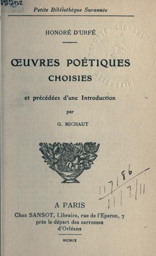 Oeuvres poétiques by Antoine Héroet cover