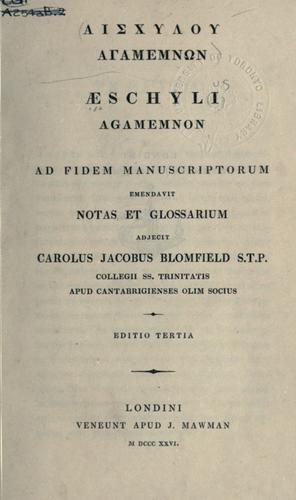 Agamemnon