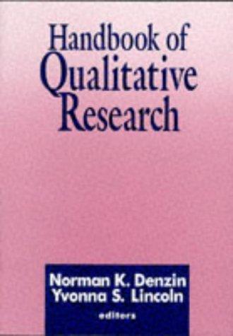 Handbook of qualitative research