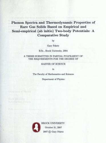 Phonon spectra and thermodynamic properties of rare gas solids based on empirical and semi-empirical (ab initio) two-body potentials