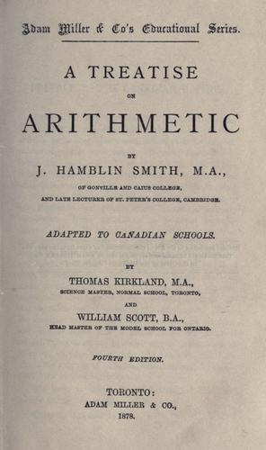 A treatise on arithmetic