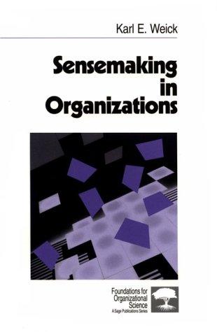 Sensemaking in organizations