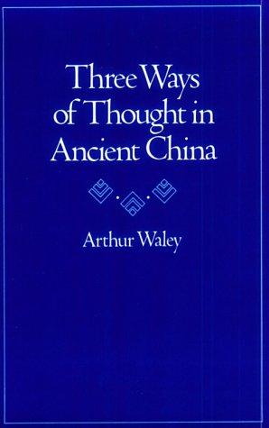 Three ways of thought in ancient China