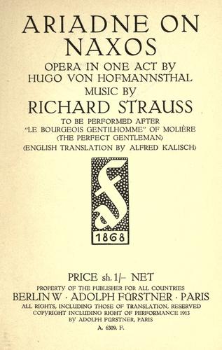 Ariadne auf Naxos