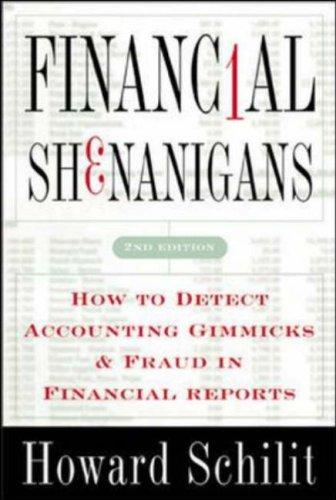 Financial Shenanigans