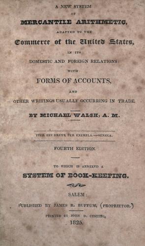 A new system of mercantile arithmetic