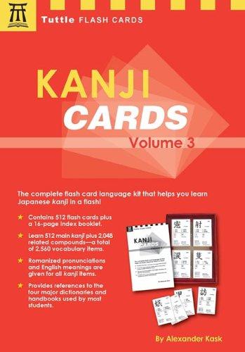Kanji Cards, Vol. 3 by Alexander Kask cover