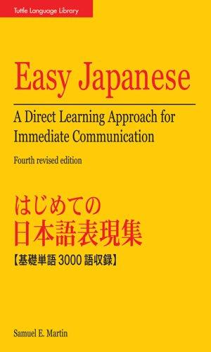 Easy Japanese by Samuel E. Martin cover