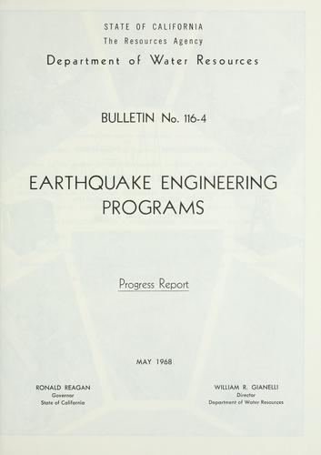 Earthquake engineering programs