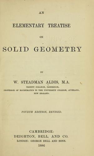An elementary treatise on solid geometry
