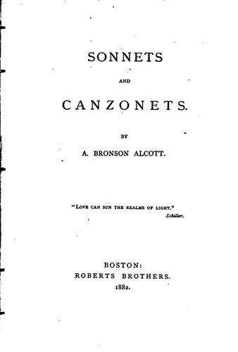 Sonnets And Canzonets