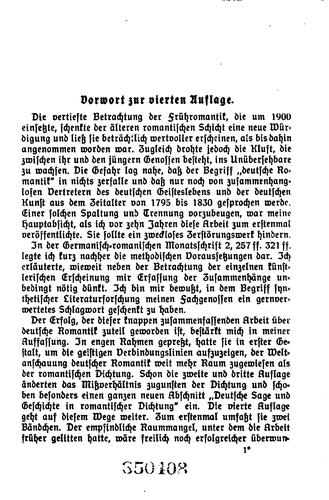 Deutsche Romantik by Oskar Franz Walzel cover