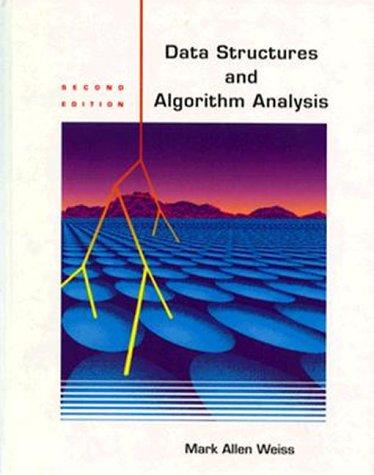 Data structures and algorithm analysis