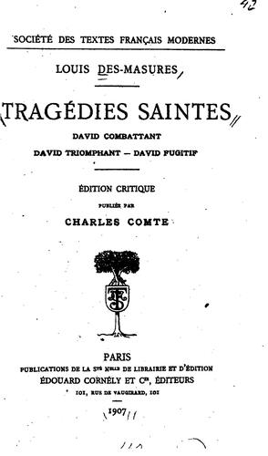Tragédies saintes