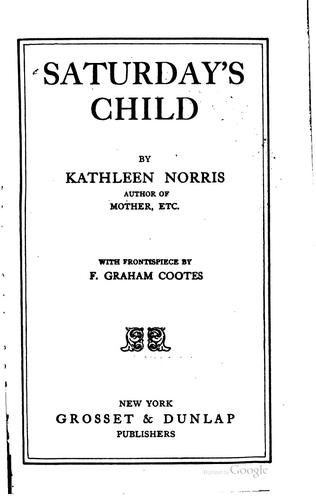 Saturday's Child