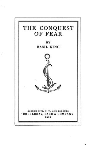 The Conquest of Fear