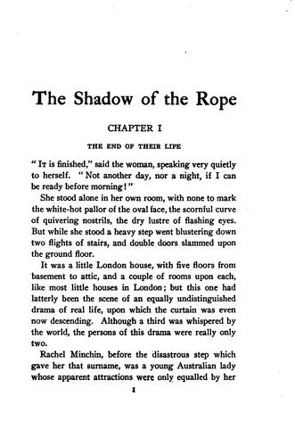 The Shadow of the Rope