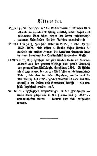 Deutsche stammeskunde by Rudolf Much cover