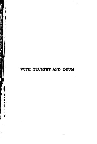 With trumpet and drum