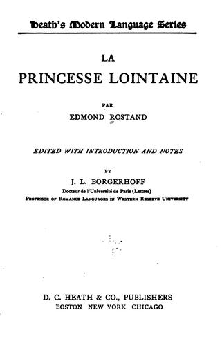 La Princesse Lointaine