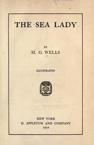 The sea lady by H. G. Wells cover