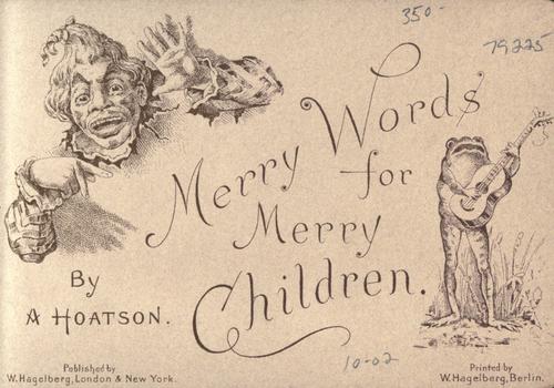 Merry words for merry children