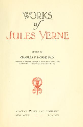 Works of Jules Verne