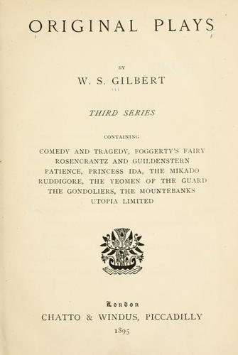 Original plays