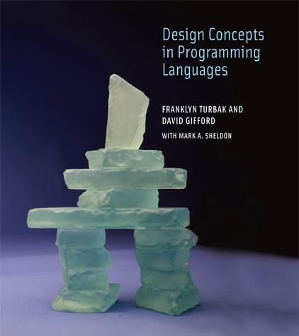 Design concepts in programming languages