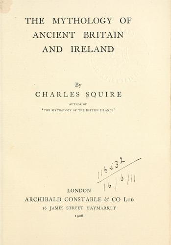 The mythology of ancient Britain and Ireland