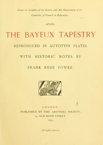 The Bayeux tapestry