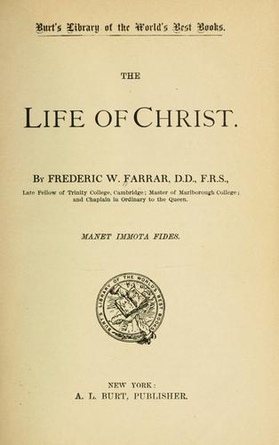The life of Christ