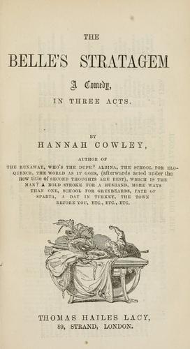 The belle's stratagem