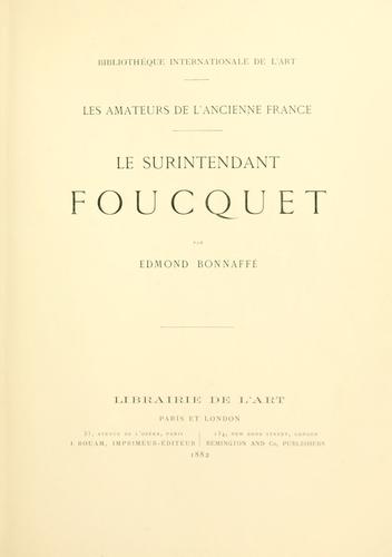 Les amateurs de l'ancienne France by Edmond Bonnaffé cover