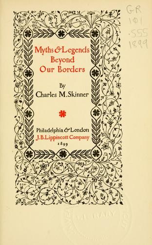 Myths and legends beyond our borders