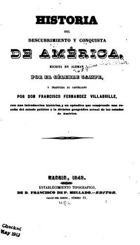 Entdeckung von Amerika