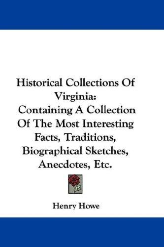 Historical collections of Virginia
