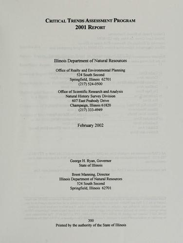 Critical Trends Assessment Program