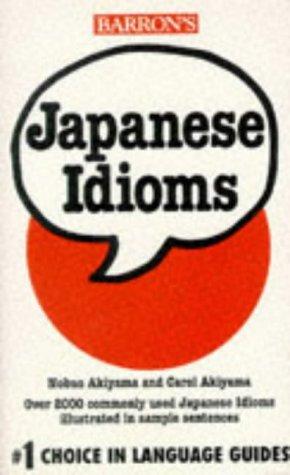 Japanese idioms by Nobuo Akiyama cover
