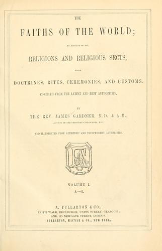 Faiths of the world