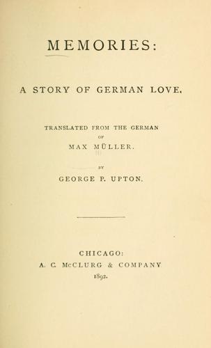 Deutsche Liebe by F. Max Müller cover