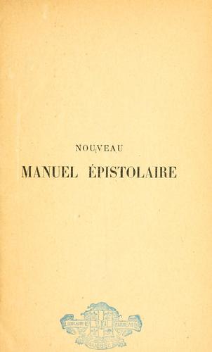 Nouveau manuel épistolaire en français et en anglais by J. McLaughlin cover