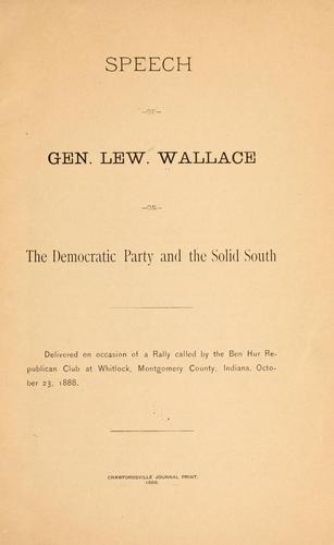 Speech of Gen