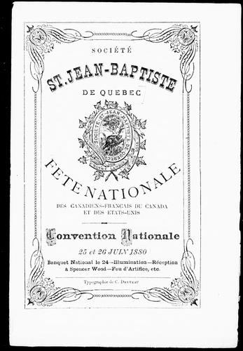 Fête nationale des canadiens-français du Canada et des Etats-Unis