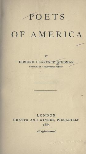 Poets of America