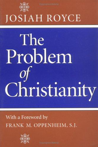 The problem of Christianity