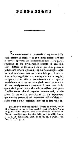 Ricerche sul moto molecolare de'solidi ..