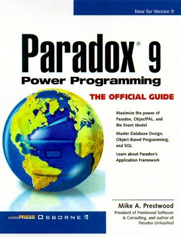 Paradox 9 Power Programming