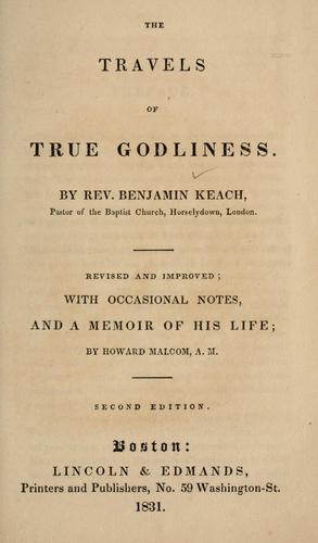 The travels of true godliness