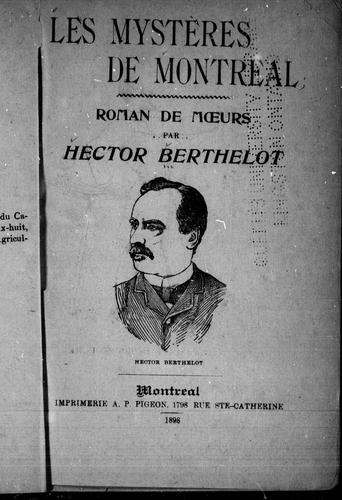 Les mystères de Montréal
